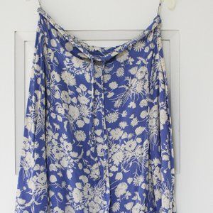 Vintage Floral Silk Skirt - image 1